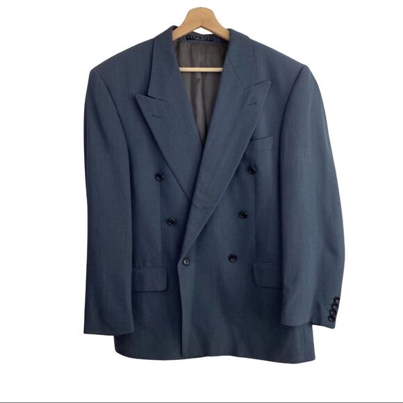 Hugo Boss Zeus Akropolis Dark Gray Mens Blazer
